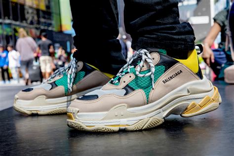 real balenciaga triple s sneakers